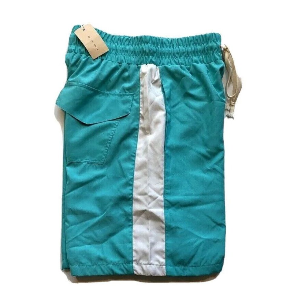 MNML Swishy Track Shorts Mens XS Mesh Lined‎ Elastic Waist Athletic Training NWT